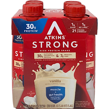 Strong High Protein Ready-to-Drink Shake - Vanilla